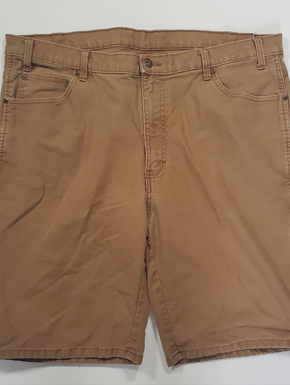 Genuine Dickies Men’s Duck Utility Carpenter Shorts Brown Sz 40